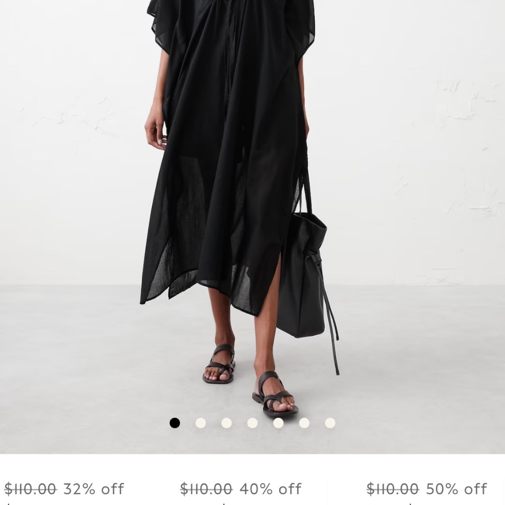 NWT- Banana republic long kaftan